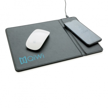 Logotrade promotional giveaway image of: Mousepad with 5W wireless charging