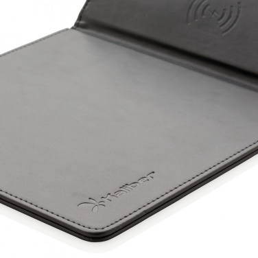 Logo trade business gift photo of: Mousepad with 5W wireless charging