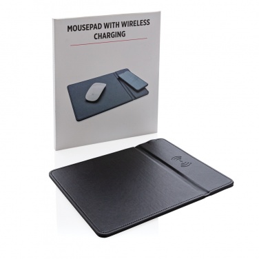 Logo trade promotional products picture of: Mousepad with 5W wireless charging