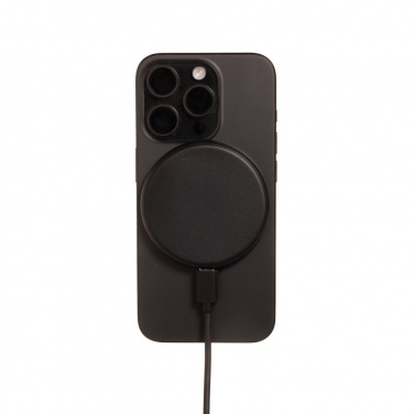 Logo trade promotional gift photo of: Magnapad 15W RCS rplastic magnetic 3 in 1 charging pad