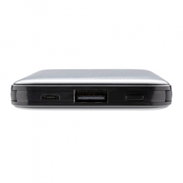 Logotrade promotional item picture of: 5.000 mAh Pocket Powerbank with integrated cables