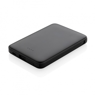 Logo trade promotional product photo of: 5.000 mAh Pocket Powerbank with integrated cables