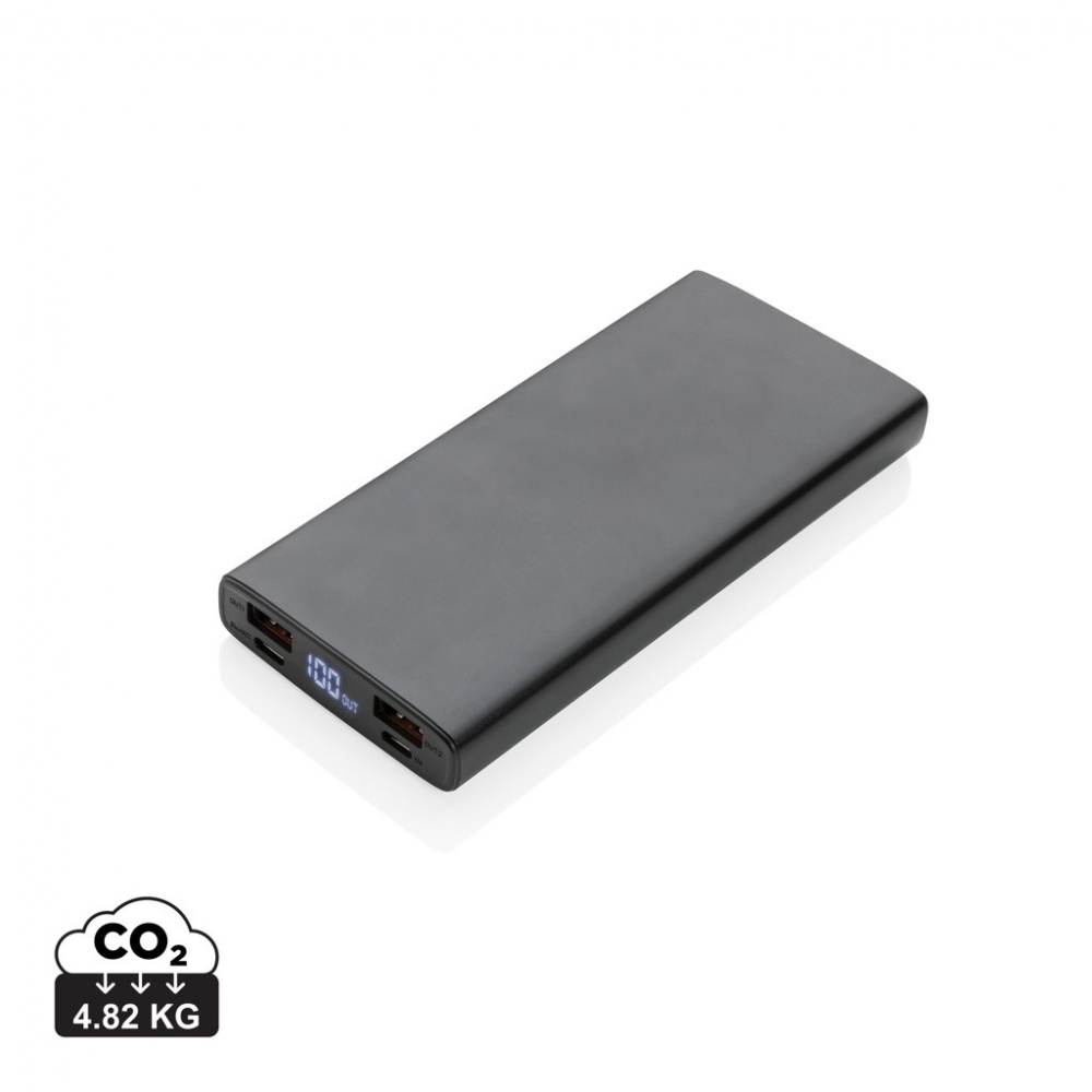Logotrade promotional merchandise picture of: Aluminium 18W 10.000 mAh PD Powerbank