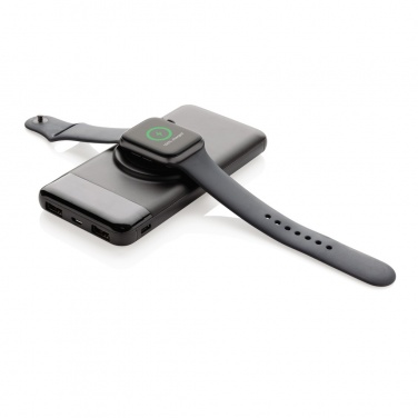 Logotrade promotional product image of: 10.000 mah wireless powerbank with watch charger