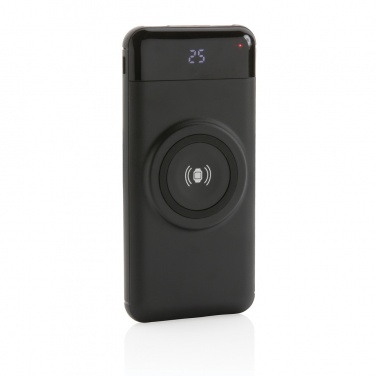 Logo trade corporate gifts picture of: 10.000 mah wireless powerbank with watch charger