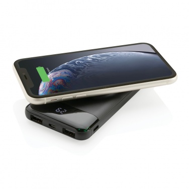 Logotrade advertising products photo of: 10.000 mah wireless powerbank with watch charger