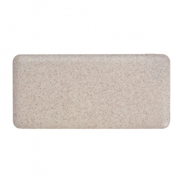 Logotrade promotional item image of: 10.000 mah wheat straw powerbank