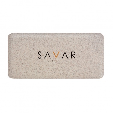 Logotrade promotional item image of: 10.000 mah wheat straw powerbank