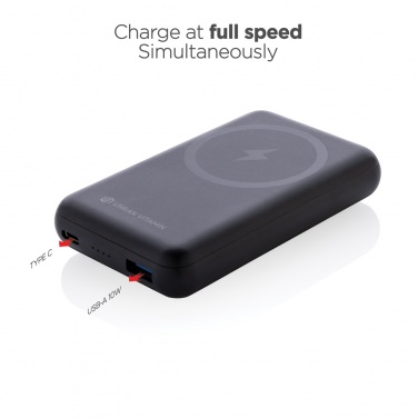 Logotrade corporate gift image of: Urban Vitamin Sonoma RCS rplastic 10.000mah powerbank