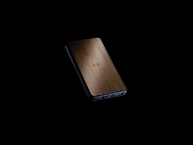 Logo trade corporate gift photo of: RCS recycled plastic 8000 mAh Wireless Powerbank