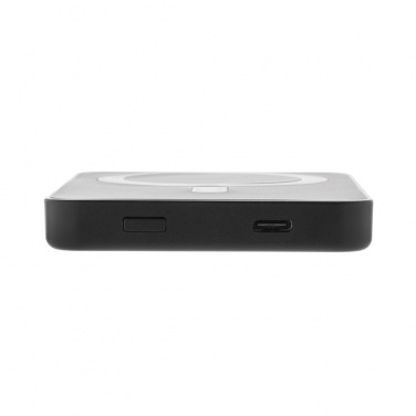 Logotrade corporate gift picture of: Magnetix RCS recycled plastic 5000 mah magnetic powerbank