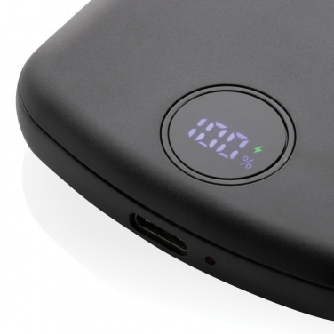 Logotrade business gifts photo of: MagBoost RCS recycled plastic 5000 mah magnetic powerbank