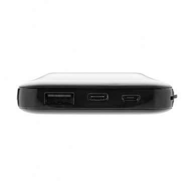 Logo trade business gift photo of: Lockhart RCS recycled plastic 10.000 with integrated cables