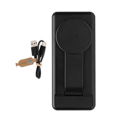 Logo trade promotional giveaways picture of: Fenwick RCS recycled plastic 10000mah  3 in 1 fast powerbank