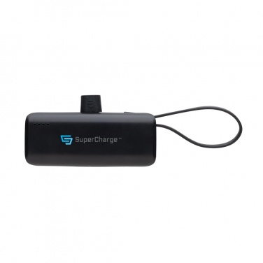 Logo trade promotional merchandise picture of: Powerlink RCS rplastic 3000 mah powerbank USB C connector