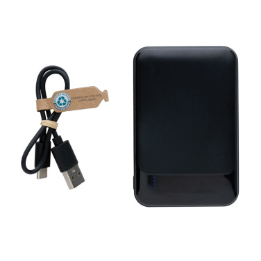 Logotrade corporate gift picture of: RCS recycled plastic 5.000 mAh powerbank