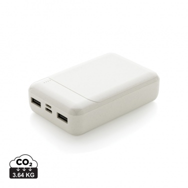 Logotrade promotional products photo of: RCS standard recycled plastic 10.000 mAh powerbank