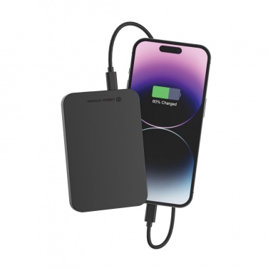 Logo trade promotional merchandise photo of: Urban Vitamin Richmond RCS plastic/alu 5000mah powerbank