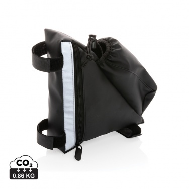 Logotrade promotional giveaway picture of: PU high visibility bike frame bag with bottle holder