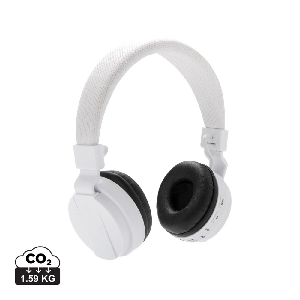 Logotrade promotional giveaway picture of: Foldable wireless headphone