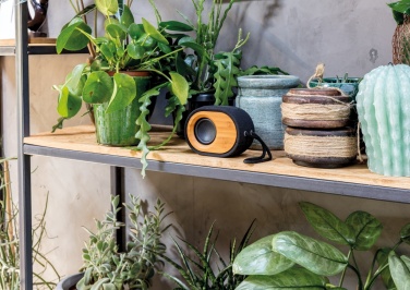Logo trade promotional giveaways picture of: Bamboo X  speaker