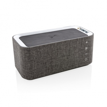 Logotrade advertising products photo of: Vogue wireless charging speaker