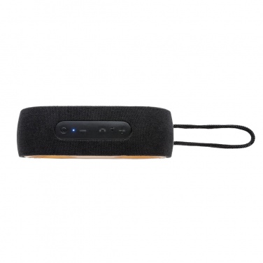 Logo trade business gifts image of: Bamboo X double speaker