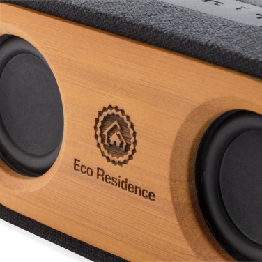 Logotrade promotional products photo of: Bamboo X double speaker