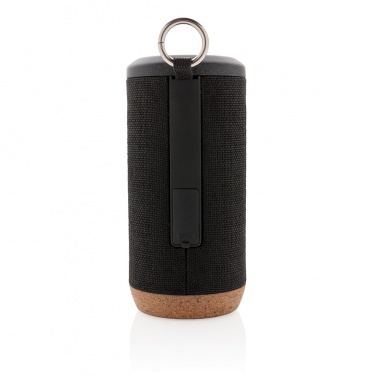 Logo trade advertising products picture of: Baia 10W wireless speaker, cork