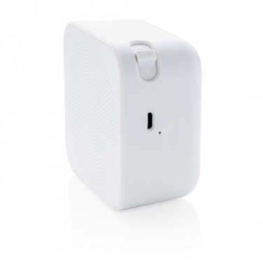 Logo trade promotional giveaway photo of: 3W antimicrobial wireless speaker
