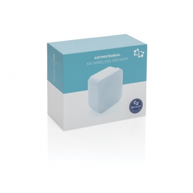 Logo trade promotional items image of: 3W antimicrobial wireless speaker