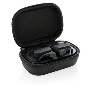 Logo trade promotional gifts picture of: TWS sport earbuds in charging case