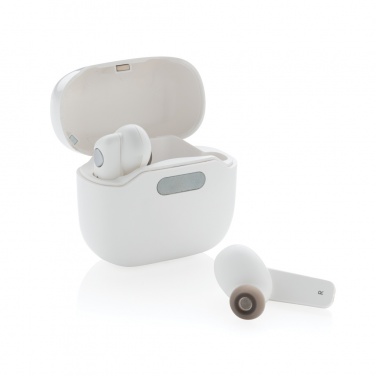 Logo trade corporate gift photo of: TWS earbuds in UV-C sterilising charging case