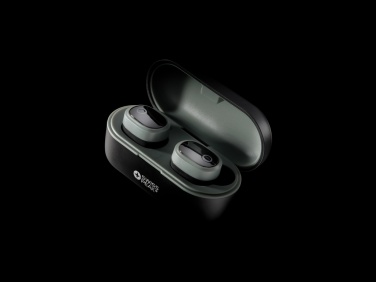 Logo trade advertising products picture of: Swiss peak TWS earbuds