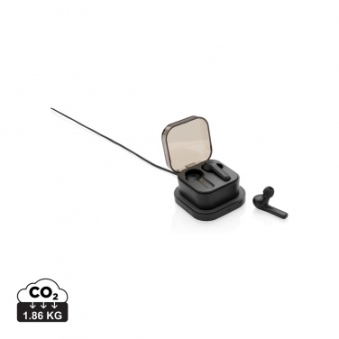 Logotrade advertising product picture of: TWS earbuds in wireless charging case