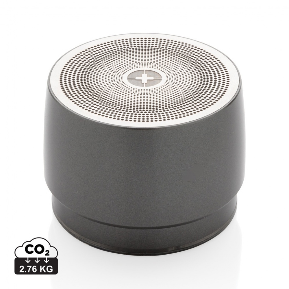 Logotrade promotional giveaways photo of: Swiss peak 5W wireless bass speaker