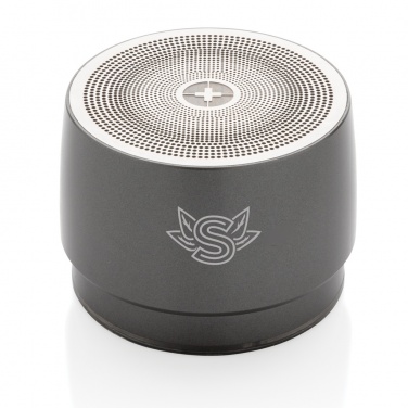 Logotrade promotional item picture of: Swiss peak 5W wireless bass speaker