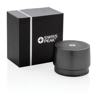 Logotrade promotional item picture of: Swiss peak 5W wireless bass speaker
