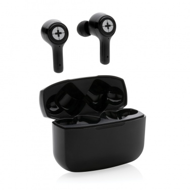 Logo trade corporate gift photo of: Swiss Peak ANC TWS earbuds