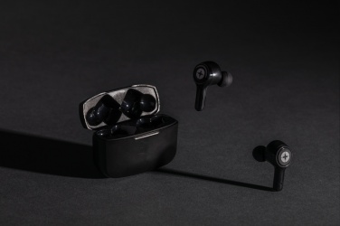 Logo trade promotional product photo of: Swiss Peak ANC TWS earbuds