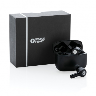 Logo trade promotional gift photo of: Swiss Peak ANC TWS earbuds
