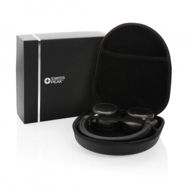 Logo trade promotional merchandise picture of: Swiss Peak wireless headphone V3