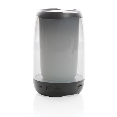 Logotrade promotional product image of: RCS recycled plastic Lightboom 5W speaker