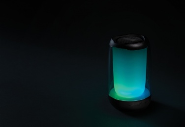 Logotrade corporate gift image of: RCS recycled plastic Lightboom 5W speaker