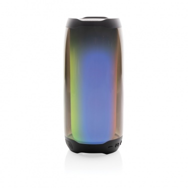 Logo trade promotional merchandise image of: RCS recycled plastic Lightboom 10W speaker