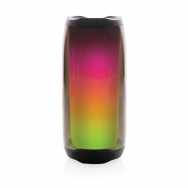 Logo trade promotional giveaways image of: RCS recycled plastic Lightboom 10W speaker