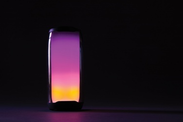 Logo trade promotional giveaway photo of: RCS recycled plastic Lightboom 10W speaker