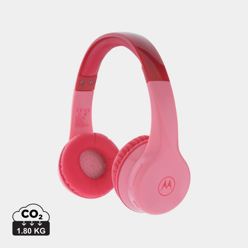 Logo trade promotional giveaways picture of: Motorola JR 300 kids wireless safety headphone