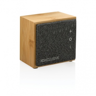 Logotrade promotional item image of: Wynn 5W bamboo wireless speaker