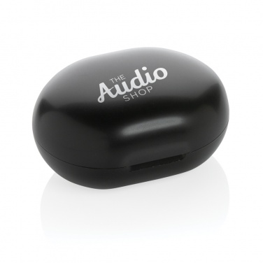 Logotrade promotional product image of: RCS standard recycled plastic TWS earbuds